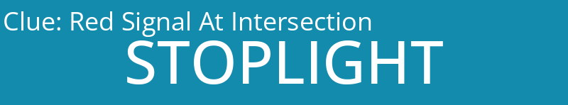 Red Signal At Intersection
