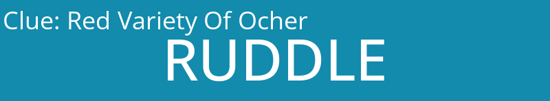 Red Variety Of Ocher