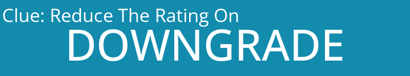 Reduce The Rating On