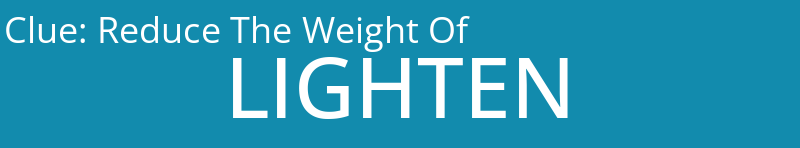 Reduce The Weight Of