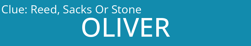 Reed, Sacks Or Stone