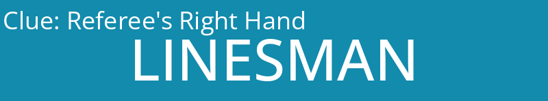 Referee's Right Hand
