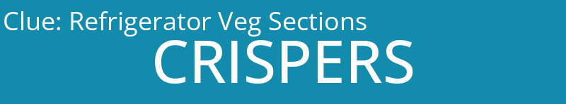 Refrigerator Veg Sections