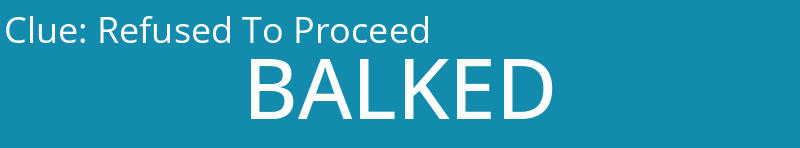 Refused To Proceed