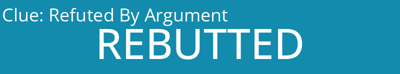 Refuted By Argument