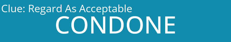 Regard As Acceptable