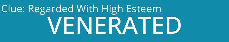 Regarded With High Esteem
