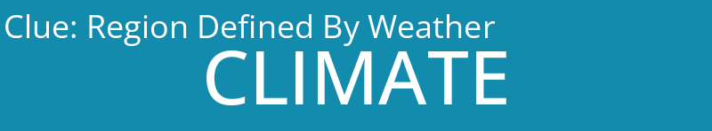 Region Defined By Weather