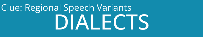 Regional Speech Variants