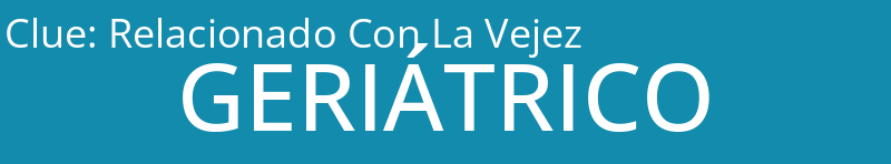 Relacionado Con La Vejez