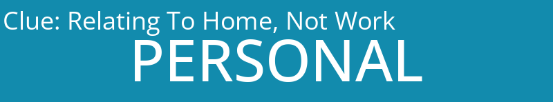 Relating To Home, Not Work