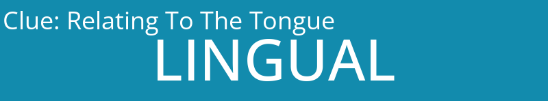 Relating To The Tongue