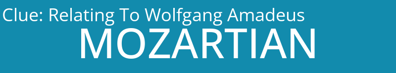 Relating To Wolfgang Amadeus