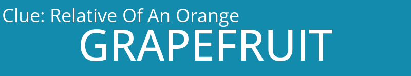 Relative Of An Orange