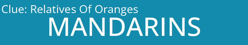 Relatives Of Oranges