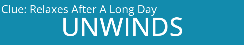 Relaxes After A Long Day