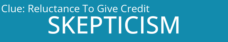 Reluctance To Give Credit