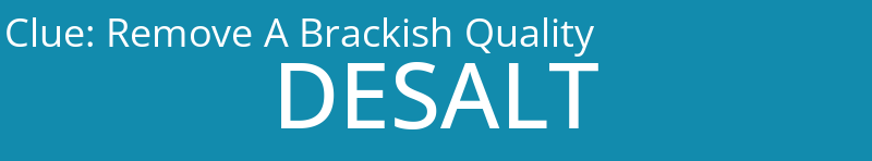 Remove A Brackish Quality