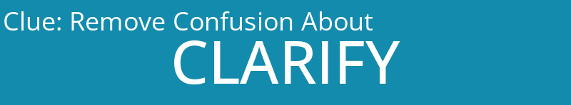 Remove Confusion About