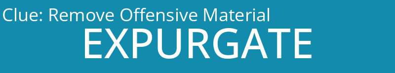 Remove Offensive Material