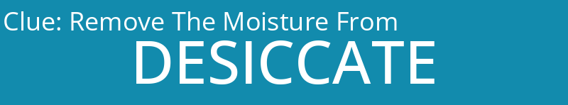 Remove The Moisture From