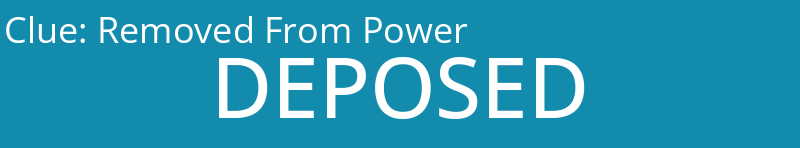 Removed From Power