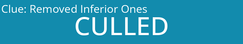 Removed Inferior Ones