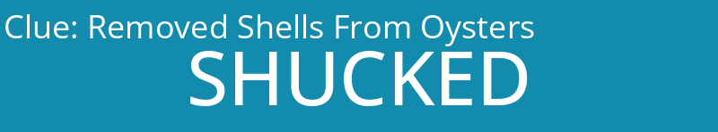 Removed Shells From Oysters