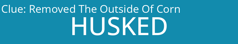 Removed The Outside Of Corn