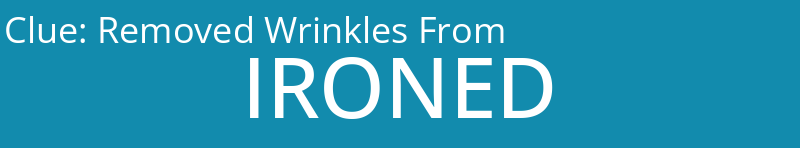 Removed Wrinkles From