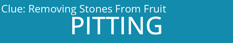 Removing Stones From Fruit