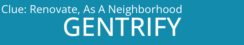 Renovate, As A Neighborhood