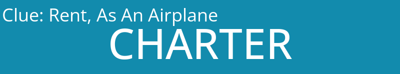 Rent, As An Airplane