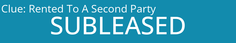 Rented To A Second Party