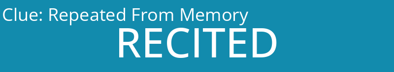 Repeated From Memory