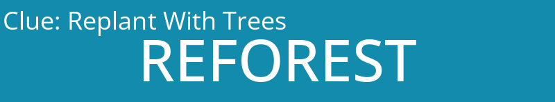 Replant With Trees
