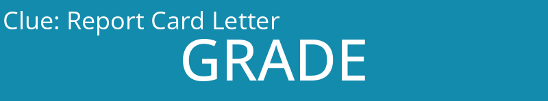 Report Card Letter