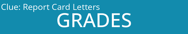 Report Card Letters