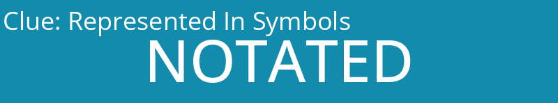 Represented In Symbols
