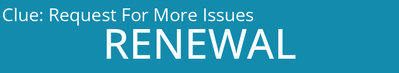 Request For More Issues