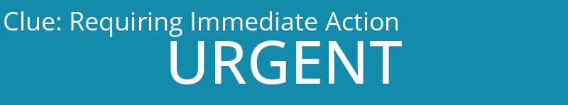 Requiring Immediate Action
