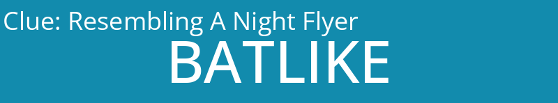 Resembling A Night Flyer
