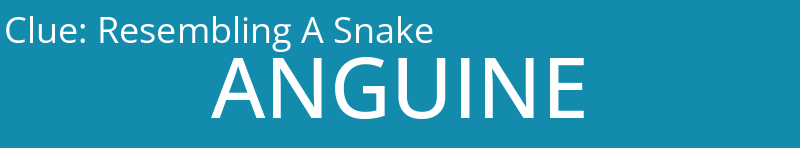 Resembling A Snake