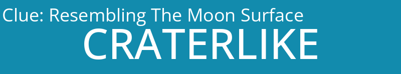 Resembling The Moon Surface