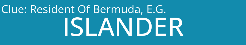 Resident Of Bermuda, E.G.