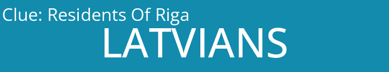 Residents Of Riga
