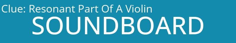 Resonant Part Of A Violin