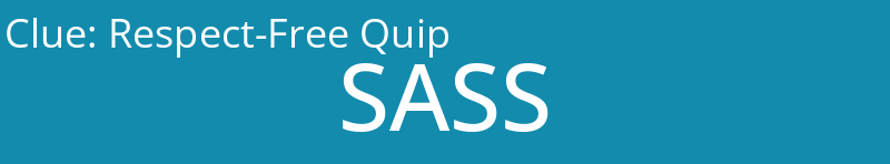 Respect-Free Quip