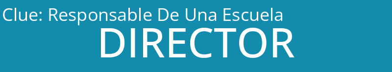 Responsable De Una Escuela