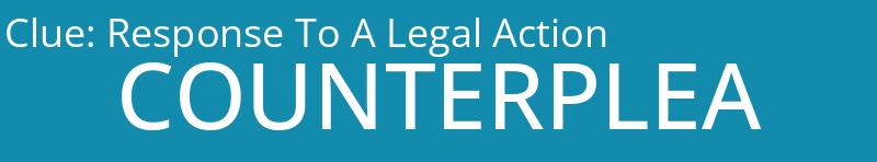 Response To A Legal Action